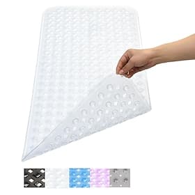 Bath Mat Non-slip Bathtub Mat Anti-Bacterial Shower Mat,Extra Long,9040CM/1635, Powerful Suction Cup Gripping,Machine Washable, BPA Free, Non-Toxic, Phthalate