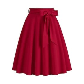Retro Vintage 1950s Grease Outfits Skirt Party Costume Fancy Dress Women's Party / Evening Bachelorette Party Adults' Skirts