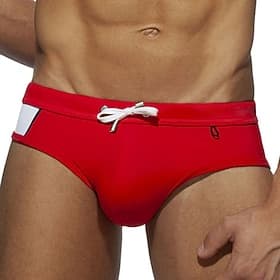 Men's Swim Shorts Swimwear Shorts Swim Briefs Color Block Comfort Soft Daily Outdoor Going out Sports Hawaiian Blue Red