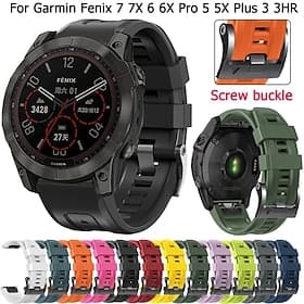 Uhrenarmband für Garmin Fenix 7 7X 6 6X Pro Epix Pro 47mm 51mm Instinct 2X Approach S70 47mm S62 S60 Forerunner 955 945 Epix Marq Descent Quatix 22mm 26mm Sili thumbnail 2