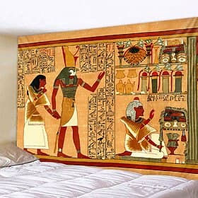 Egyptian Hanging Tapestry Wall Art Large Tapestry Mural Decor Photograph Backdrop Blanket Curtain Home Bedroom Living Room Decoration