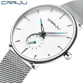 Sports Men's Quartz Watch Ultra-thin Casual Minimalist Analog Quartz Watch Waterproof Sport Watch Men Quartz Watch Relogio Masculino