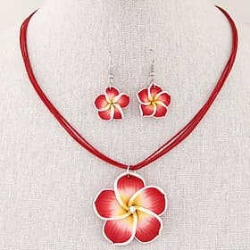 1 set Set di gioielli For Per donna Da sera Regalo Giornaliero Resina Classico