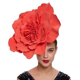 Elegant Headpiece Fascinators Hat Fascinator Gentlewoman Fancy Dress Women's Derby Wedding Party Ascot Adults' Hat Spring  Summer