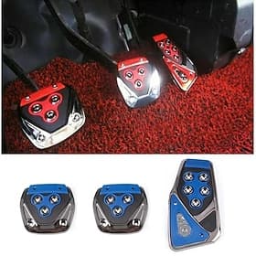 3-teiliges Universal-Anti-Rutsch-Pedal-Beschleuniger-Brems-Kupplungs-Fußstützen-Abdeckungsset für Auto mit Schaltgetriebe