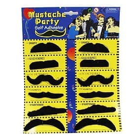 Super Mario Homme Garçon Moustaches Classique  Intemporel Gentleman Utilisation Soirée / Fête Mascarade Noël Halloween Carnaval Déguisements d'Halloween facile
