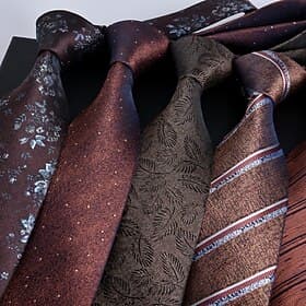 Men's Ties Neckties Classic Print Print Floral Print Wedding Birthday Party