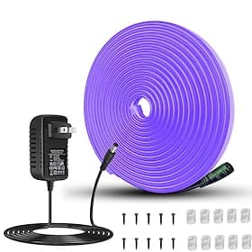 LED Silicone Waterproof Light with Halloween Atmosphere Neon Orange Outdoor Light LED Light Suitable forHalloween Dance