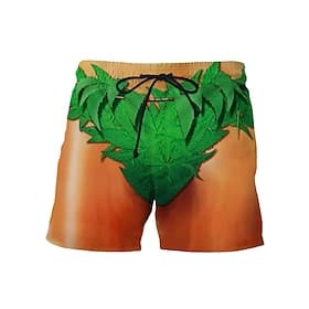 Men's Graphic Shorts Summer Shorts Beach Shorts Mid Waist Streetwear Hawaiian Designer Casual Daily Holiday Drawstring Elastic Waist 3D Print Designer Clothing