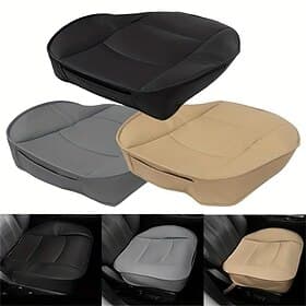 Upgrade Your Car with a Stylish PU Leather Seat Cover - Universal Fit Front Car Seat Cover PU Leather Seat Cushion Automobiles Seat Protector Universal Chair P