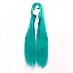 40 100cm Anime Kostüm Lange Gerade Cosplay Perücke Partyperücke Halloween Cosplay Party Perücken