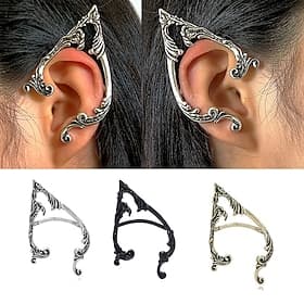Elf Ear Cuffs Punk Gothic Adults' Women's Halloween Carnival Mardi Gras Easy Halloween Costumes Dress Up