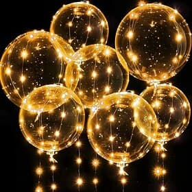 elegante Hochzeitsempfangsparty, LED-Ballon, leuchtende Party, Hochzeitsbedarf, Wohnheim-Partydekoration, transparente Seifenblasendekoration, Geburtstagshochz