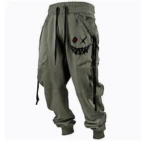 Men's Sweatpants Joggers Trousers Drawstring Elastic Waist 3D Print Abstract Graphic Prints Comfort Sports Outdoor Casual Daily Cotton Blend Streetwear Designe