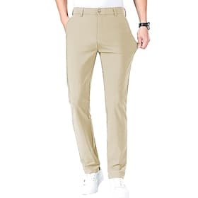 Homme Pantalons de golf Pantalons Pantalon décontracté Pantalon extensible Avec Poches Uni Séchage Rapide Léger Longueur complète Quotidien Extérieur Sortir Mo