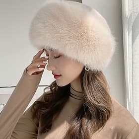 Hats Headwear Acrylic / Cotton Bowler / Cloche Hat Fedora Hat Casual Holiday Simple Retro With Pure Color Splicing Headpiece Headwear