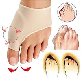 1 Pair of Bunion Sleeves: Prevent Injury, Improve Foot Health  Correct Toes!