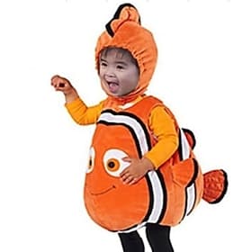 Nemo Cosplay Costume Outfits Kings Day Cosplay Costume for Boys' Girls' Kid's Children's Day