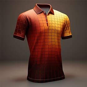 Men's Polo Shirts Golf Shirt Short Sleeve Polo Shirts Collared Shirts Casual Vacation Wear Formal Wear Festival Wear Buttons 3D Print Spring  Summer Yellow Pur