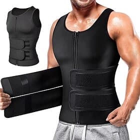 Men's Compression Shirts Body Shaper Shapewear Active Tank Crew Neck Sleeveless Vacation Gym Sports  Outdoor Going out Casual Daily Soft Plain Grey Activewear