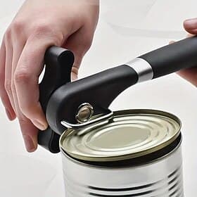 1pc Stainless Steel Can Opener - Easy Single-Handed Operation for Canning and Bottle Opening