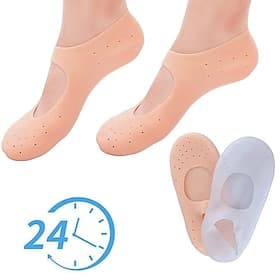 Relieve Foot Pain  Pressure Instantly with Reusable Silicone Socks - Perfect for Men  Women