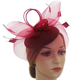 Elegant Retro Vintage Kopfschmuck Partykostüm Fascinator-Hut Kostüm Damen Maskerade Urlaub Veranstaltung / Fest Date Erwachsene Hut
