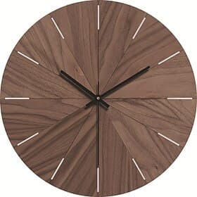 Wall Clock Simple Modern Design Wooden Clocks for Bedroom Wood Wall Watch Home Decor Silent  Digital Large Wall Clock Kitchen Solid Wood Wall Clock Mute Clock