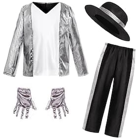 Carnival Costume Cosplay Costume Masquerade Dancer Cosplay 1980s Kid's Boys' Girls' Carnival Masquerade Party Masquerade Dress Up