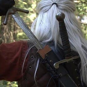 Mittelalterlich Renaissance Steampunk Cosplay Kostüm Schwertscheide Schwerthalter Krieger Wikinger Keltischer Ritter Elfen Kostüm Herren Damen Seeräuber Fantas