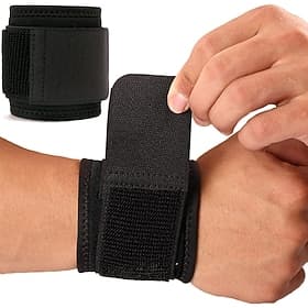 Handgelenkbandage, 2er-Pack Handgelenkbandagen für das Karpaltunnelsyndrom für Frauen und Männer. Handgelenkbänder zum Gewichtheben, Trainieren und zur Schmerz