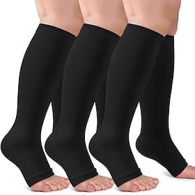 3 coppie Calzini a compressione Nylon Anti-Friction