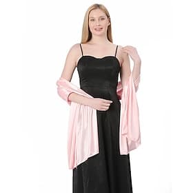 Silky Sheer Shawls and Wraps for Women Evening Dresses Soft Silky Wraps Wedding Bridal Scarf