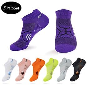 Men's 6 Pairs Multi Packs Socks Running Socks Casual Socks Black White Color Color Block Sports  Outdoor Daily Vacation Basic Medium Spring Fall Fashion Casual thumbnail 2