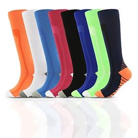Unisex Socks Compression Socks Bike Socks Sports Socks Athletic Socks Camping / Hiking Outdoor Exercise Cycling / Bike Bike / Cycling Warm Non-Skid Stretchy 1