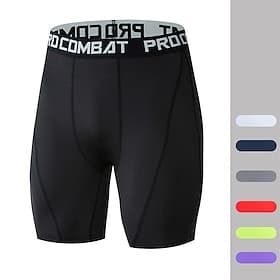 Men's Running Shorts Gym Shorts Elastic Waistband Shorts Indoor Outdoor Sports  Outdoor Summer Quick Dry Soft Breathable Marathon Workout Walking Tailored Fit