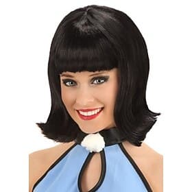 Cosplay Wigs Black Wavy Synthetic Hair Short Wigs Women's Wigs For Party