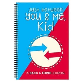 Just Between You  Me, Kid,A Back  Forth Journal Between Grown-Up  Kid,Heartfelt Parent-Child Interactive Journal with Prompts for Meaningful Conversations, Sha