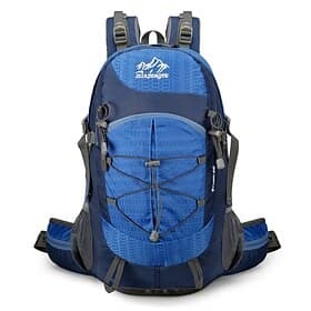 20-35 L Daypack Rucksack Zipper Multi Pocket - Wearable Durable Outdoor Hiking Camping Military Nylon Black Red Blue thumbnail 2