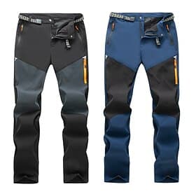 Women's Convertible Zip Off Pants Hiking Pants Trousers Patchwork Summer Spring Outdoor Windproof Quick Dry Lightweight Stretchy Bottoms Army Green Dark Navy H