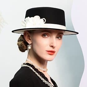 Fancy Dress Women's Valentine's Day Derby Ascot Horse Racing Festival Adults' Hat