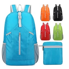 20-35 L Daypack Rucksack Zipper Multi Pocket - Wearable Durable Outdoor Hiking Camping Military Nylon Black Red Blue