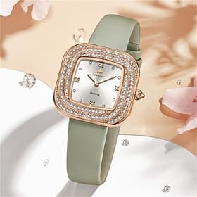 nouvelle montre-bracelet de sport pour femme de marque olevs olevs tendance de la mode montre-bracelet à quartz de loisirs simple de niche carrée tempérament i