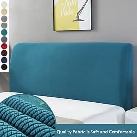 Elastic Double Bed Headboard Cover Corn Velvet for Bed Room Hotel Protection Dust Bedhead Cover