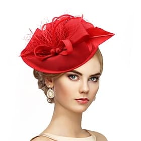 Elegant Headpiece Fascinators Hat Fascinator Gentlewoman Fancy Dress Women's Derby Wedding Party Ascot Adults' Hat Spring  Summer