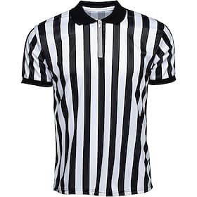 Men's Referee Shirt Collared  Official Mens Ref Shirt Jersey Short Sleeve - Football Halloween Costume
