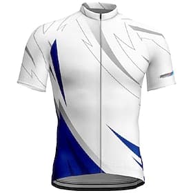 Herren Radtrikot Geometrisch Kurzarm Fahhrad T-Shirt Trikot mit 3 Gesäßtaschen Mountainbike MTB Schnelltrocknend Anatomisches Design Feuchtigkeitsableitend Atm thumbnail 2