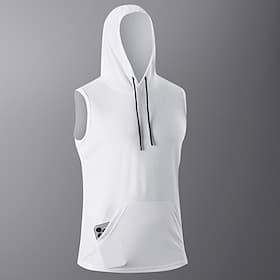 Men's Solid Colored Workout Tank Top Running Tank Top Gym Tank Top Summer Pocket Sleeveless Casual Athleisure Quick Dry Soft Breathable Gym Workout Running Wal