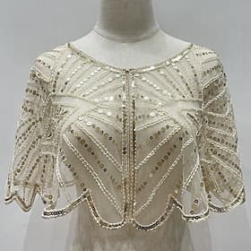 Rugido 20s 1920s Retro Antiguo Chales estilo flapper El gran Gatsby Chica de la aleta Lentejuelas Disfraz Mujer Carnaval Fiesta de Noche Boda Mascarada Adulto
