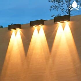 LED Außenwandleuchte Solarlampen Solar-LED-Wandleuchte, superhell, für den Außenbereich, IP65, wasserdicht, Gartenlicht, Hof-Layout, Wandleuchte, Haushaltshof,